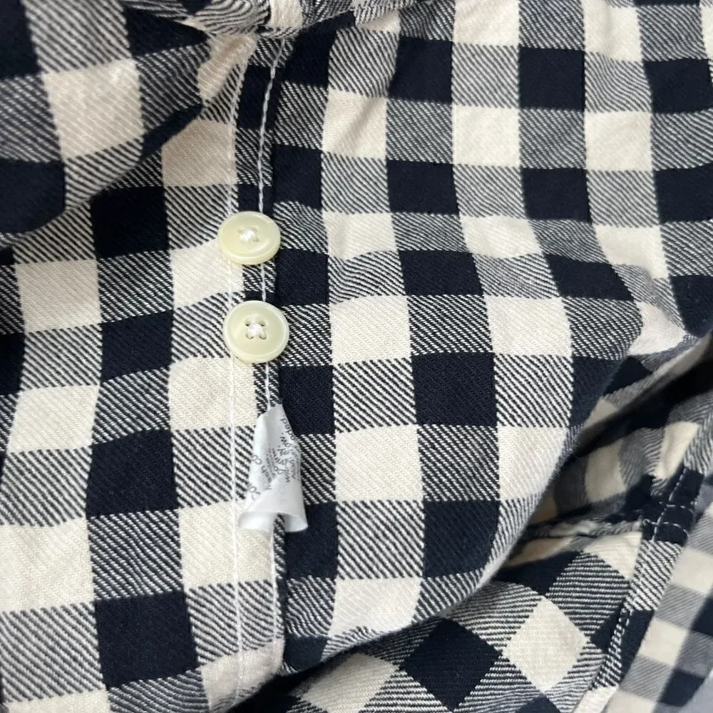 J Crew Heavyweight Plaid Flannel Workshirt 20638  Men's Sz Small
